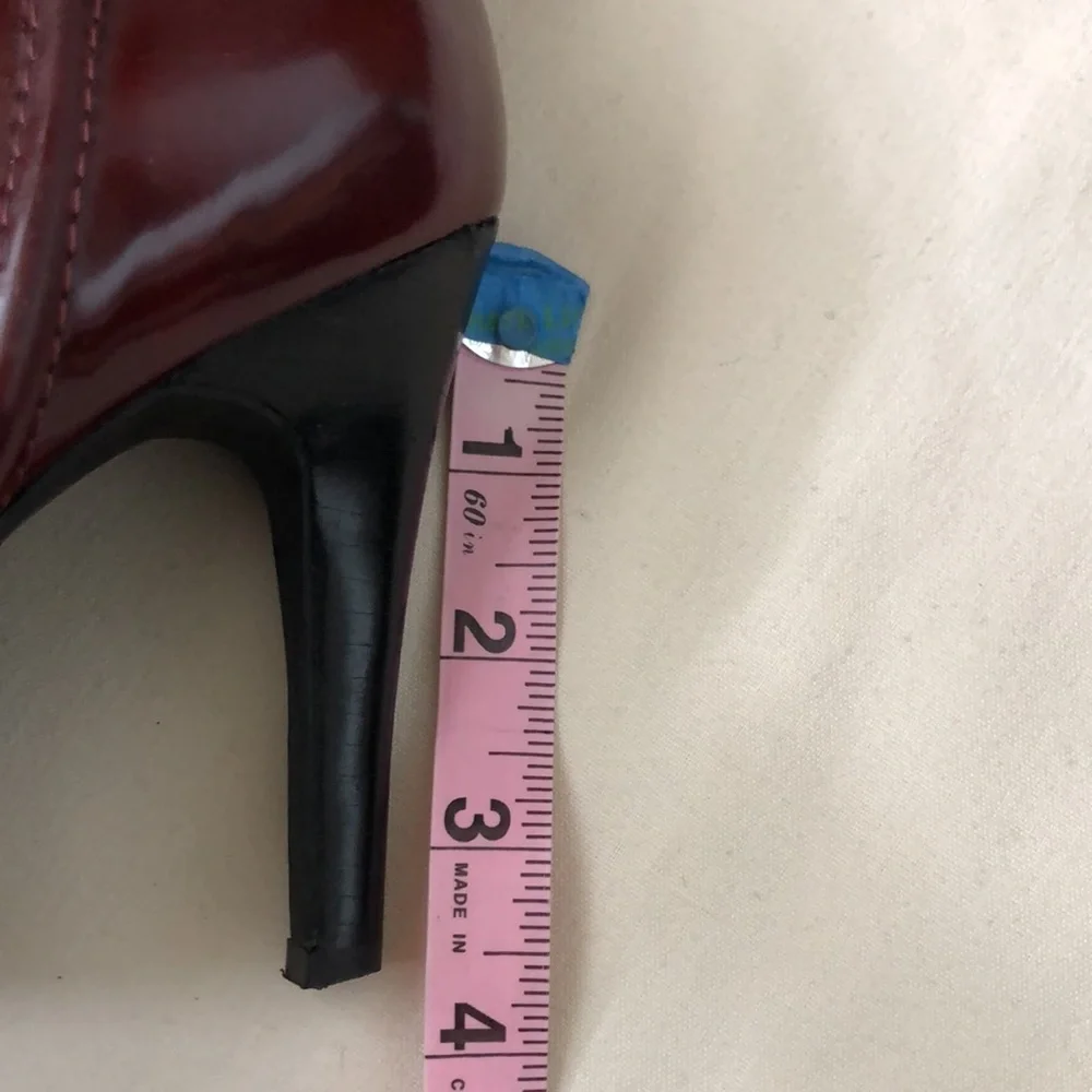 Nine West Cherry Red Booties
